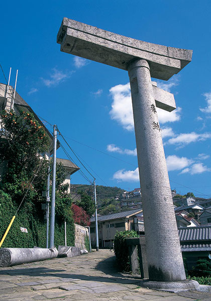 山王神社・一本足鳥居