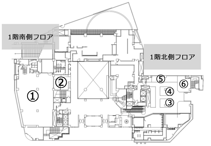 1階フロア