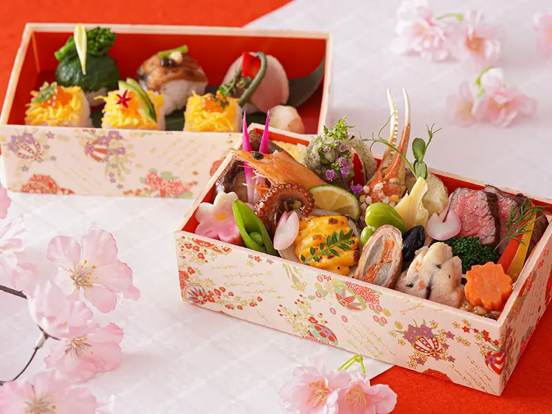 ひな祭り「桃の花弁当」